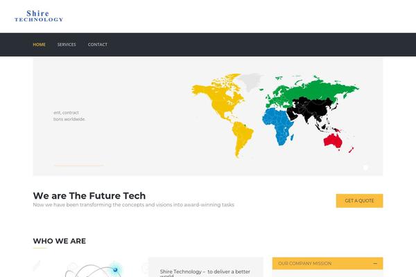 shiretechnology.in site used TheBuilt