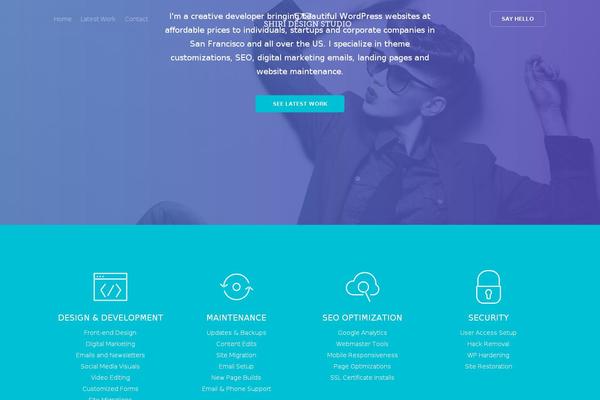 Neighborhood theme site design template sample