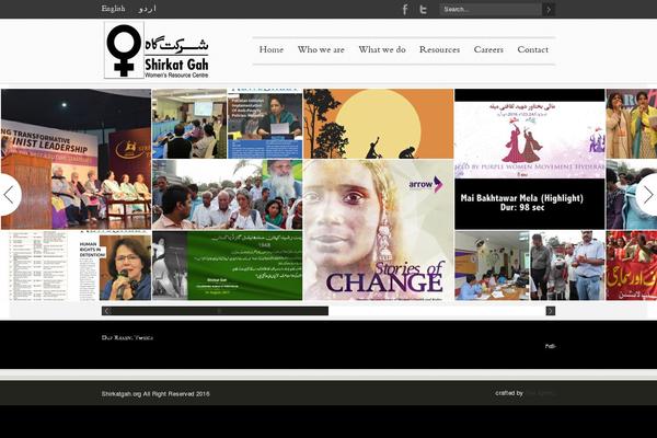 Site using Adam's Twitter Ticker Feed plugin