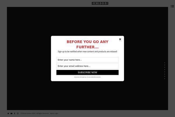 Site using PixProof plugin