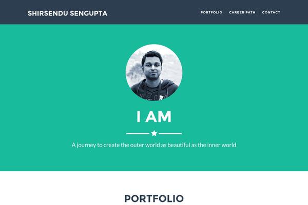 shirsendusengupta.com site used Ta-portfolio