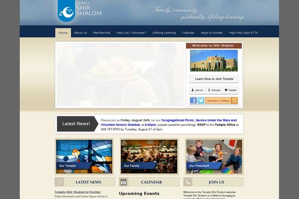 shirshalom.org site used Tss