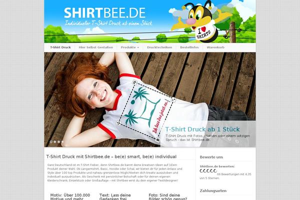 Modernize theme site design template sample