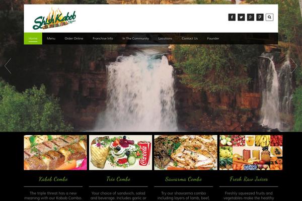 Foodeez theme site design template sample