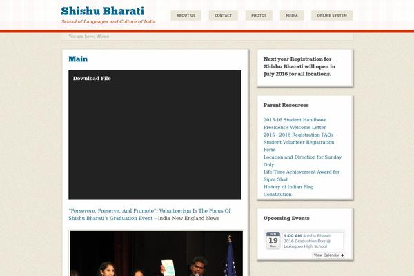 Retro-fitted theme site design template sample