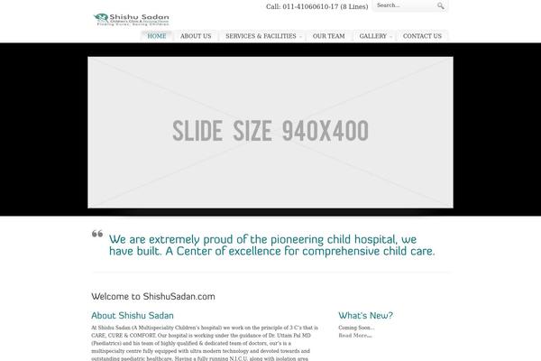 PureVISION theme site design template sample