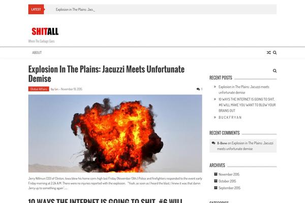 shitall.com site used AccessPress Mag