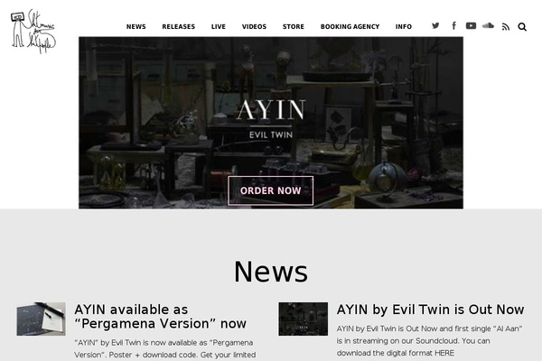 Music theme site design template sample