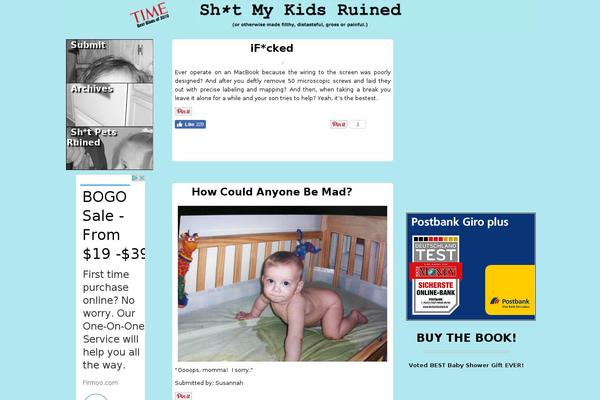 Picture Perfect theme site design template sample
