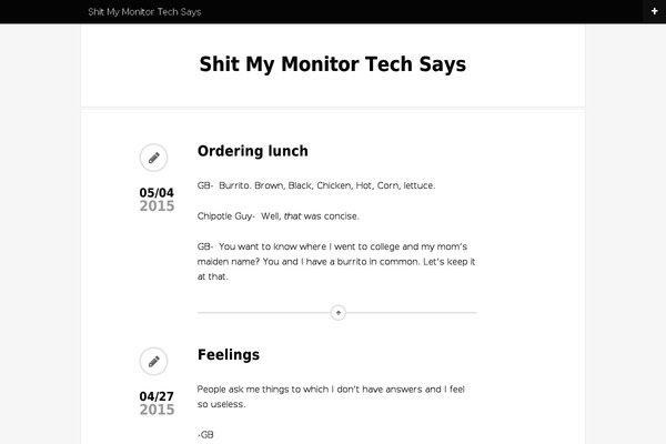 tdPersona theme site design template sample