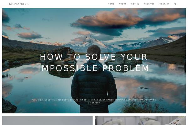 shivamber.com site used Dune