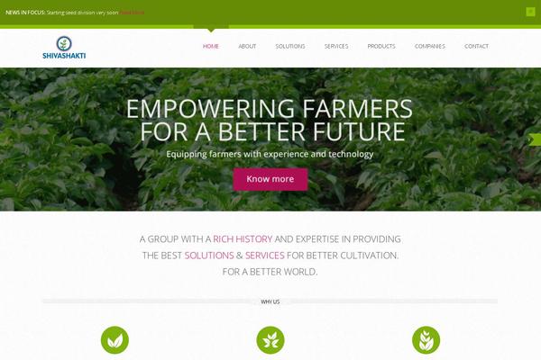 shivashakthigroup.com site used Wpstarter