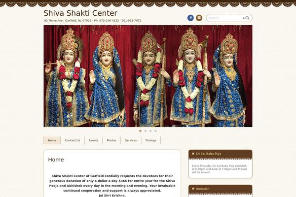Chocolat theme site design template sample