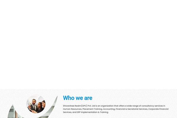 Revolution theme site design template sample