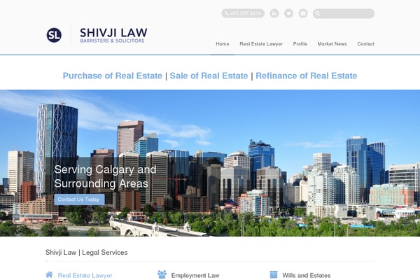 Stack theme site design template sample