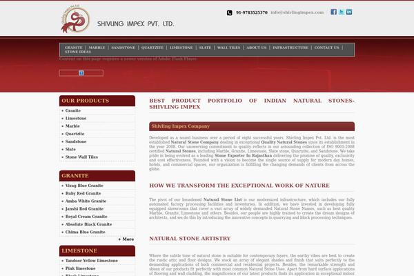 Site using Footer Putter plugin