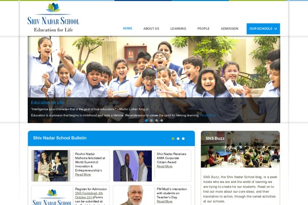 sns theme websites examples