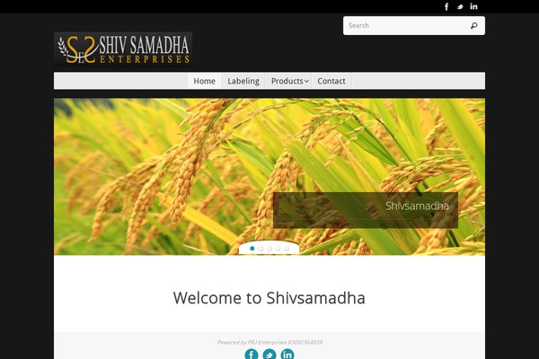 Tempera theme site design template sample