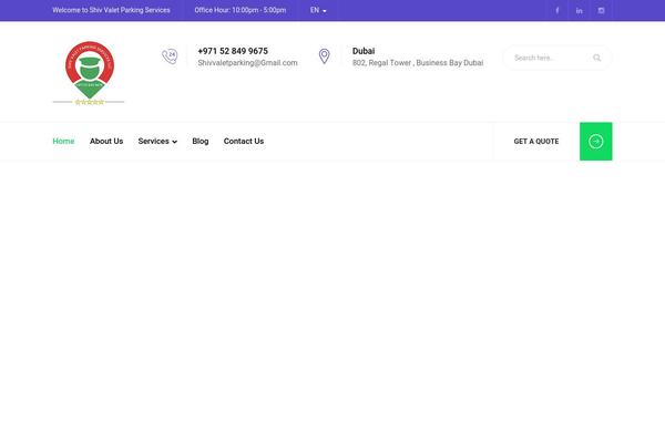 shivvaletservices.com site used Finaco