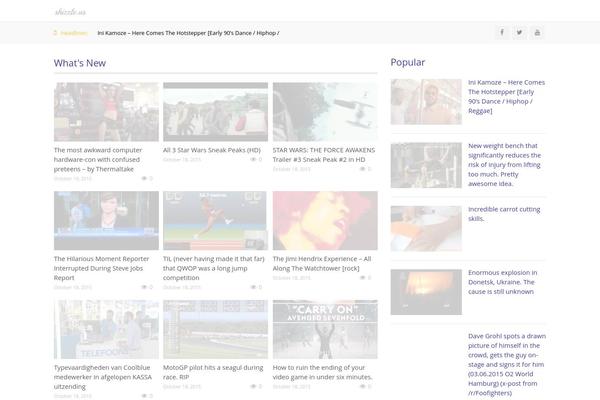 Site using Advanced lazy load plugin