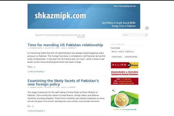 Site using Subscribe2 plugin