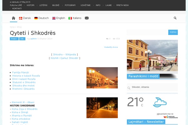 Site using Td-standard-pack plugin