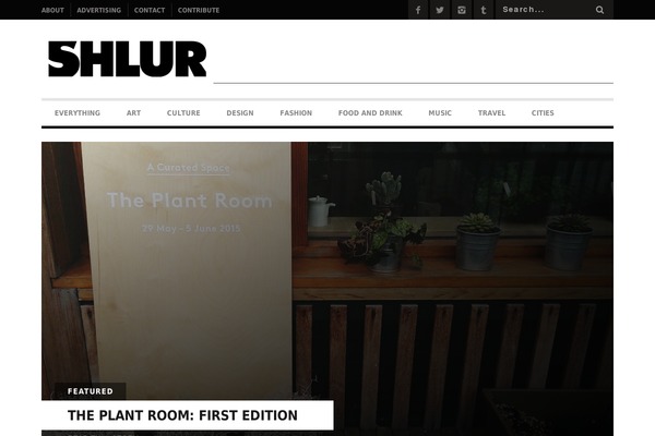 BUCKET theme site design template sample