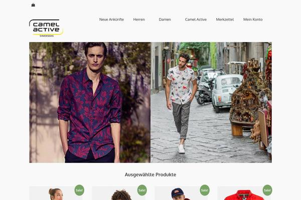 Mik theme site design template sample