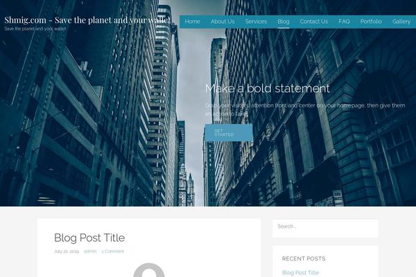 Lyrical theme site design template sample