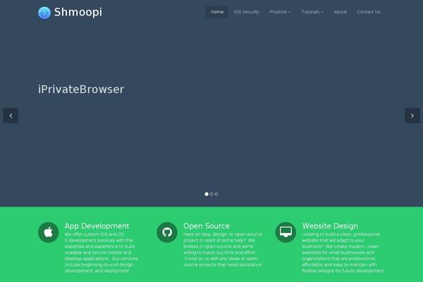 Site using CodeColorer plugin