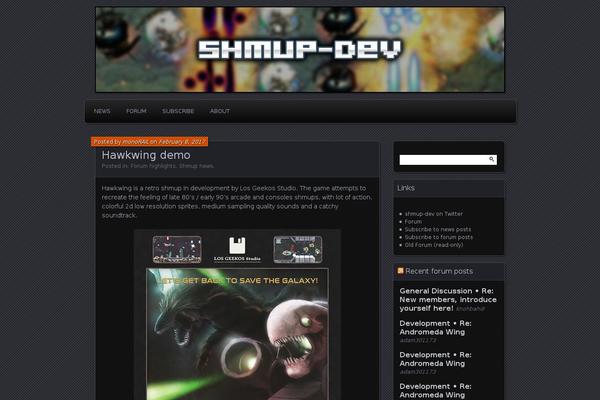 Parament theme site design template sample