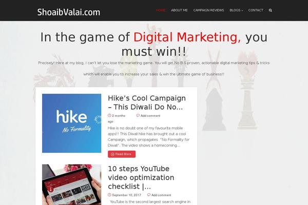 Marketing-expert theme site design template sample