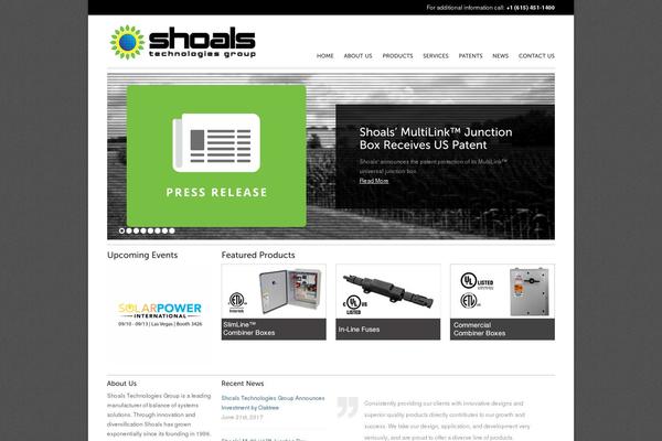 Solid Wp theme site design template sample
