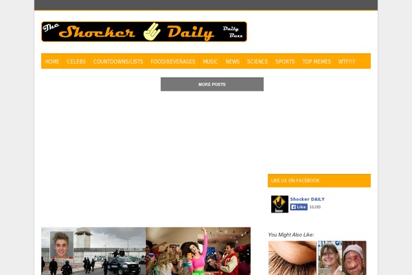 Twenties theme site design template sample
