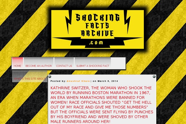 shockingfactsarchive.com site used Discussion