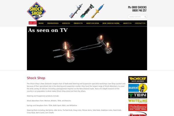 FreshBiz theme site design template sample