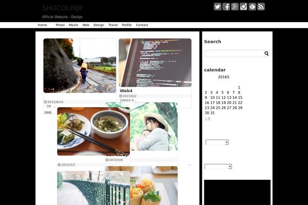 Simplicity theme site design template sample