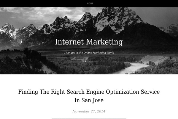 Landscape theme site design template sample