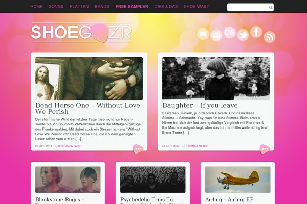 JournalCrunch theme site design template sample