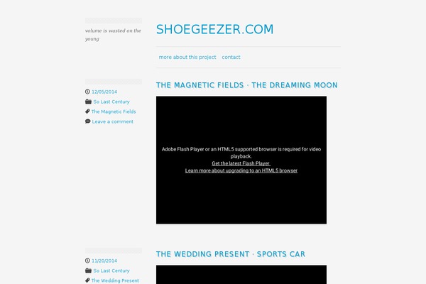 Minimalizine theme site design template sample