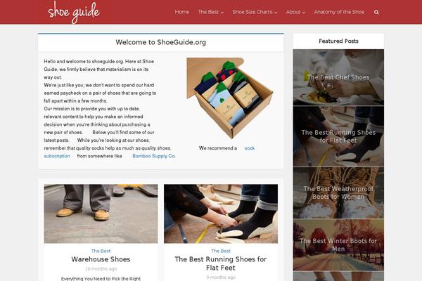 Site using Meks-easy-social-share plugin