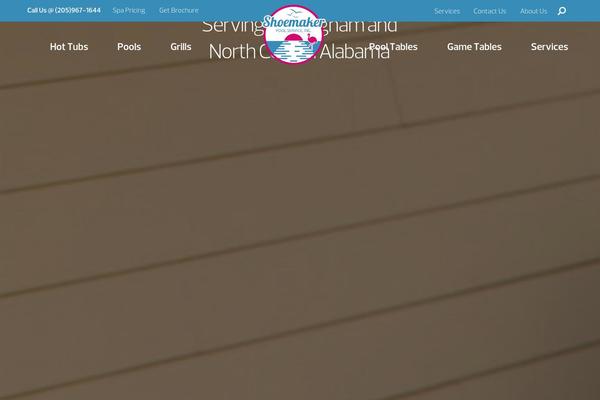 shoemakerpools.com site used Dealer-theme
