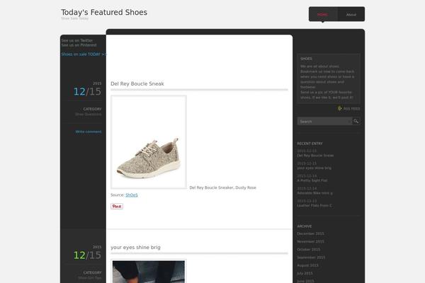 monochrome theme site design template sample