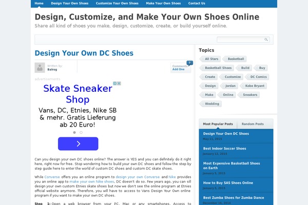 News Leak theme site design template sample