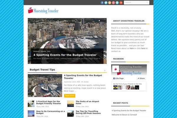 Manshet theme site design template sample