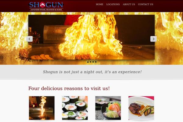 inFocus theme site design template sample