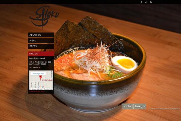Foxy theme site design template sample