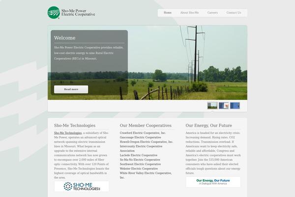 Twicet theme site design template sample