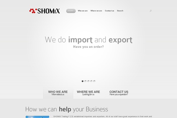 Nova theme site design template sample