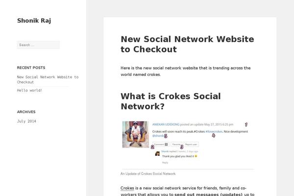 Site using Magee Shortcodes plugin